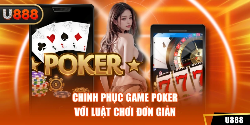 Sảnh DG Casino U888 - Trải Nghiệm Những Tựa Game Cực Hot 3 Chinh phục game poker với luật chơi đơn giản