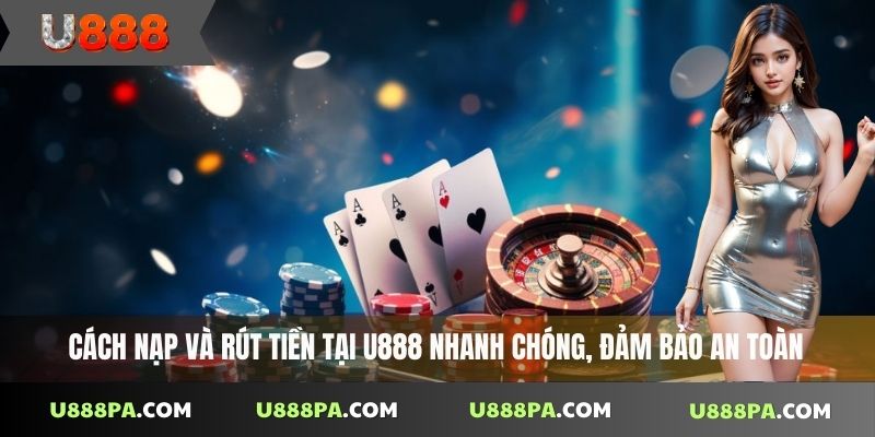 U888 38 Cách nạp và rút tiền tại U888 nhanh chóng, đảm bảo an toàn